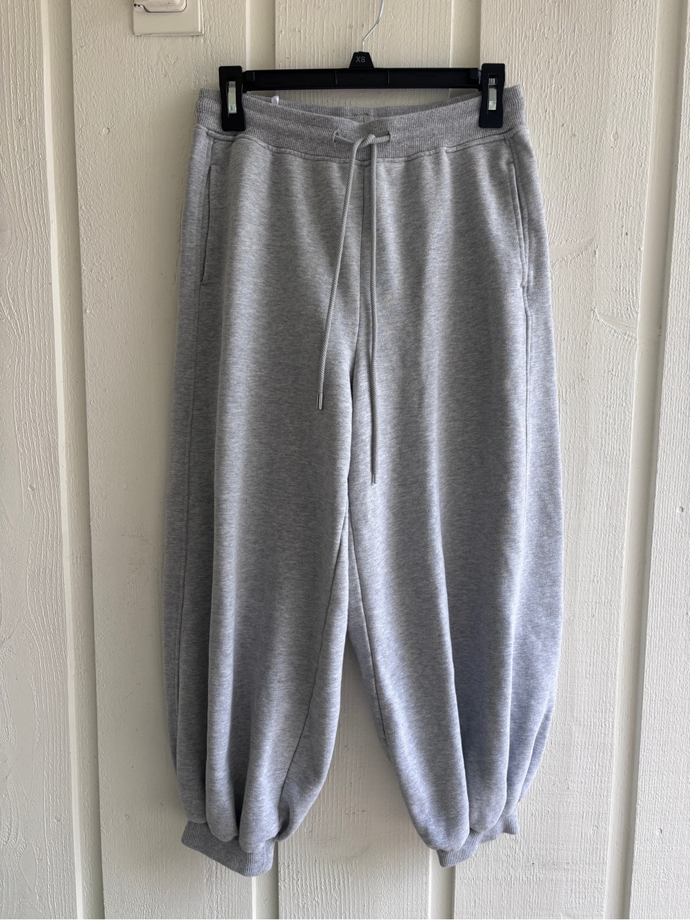 Women's NAP Gray Balloon Drawstring Jogger Pants